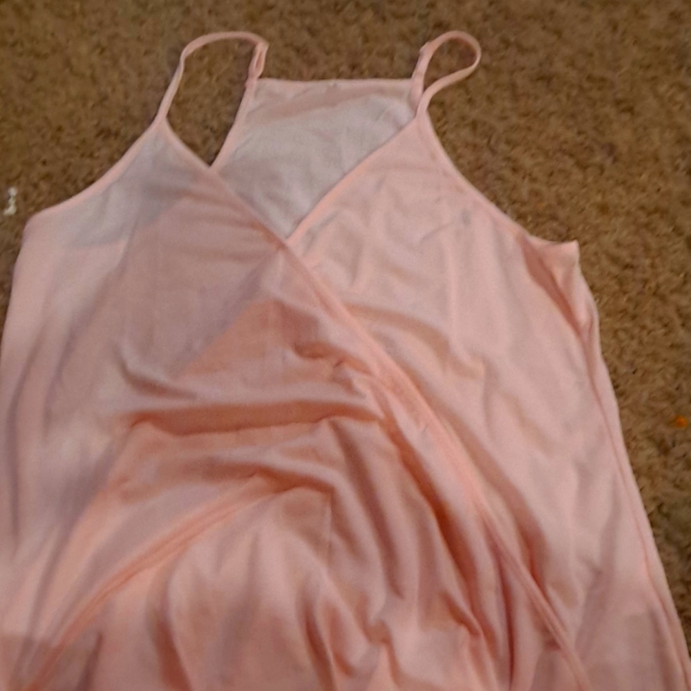 Pink tank top